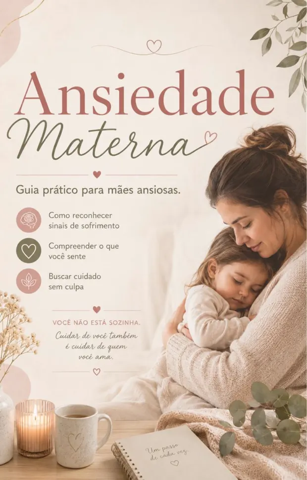 Capa do Guia Ansiedade Materna